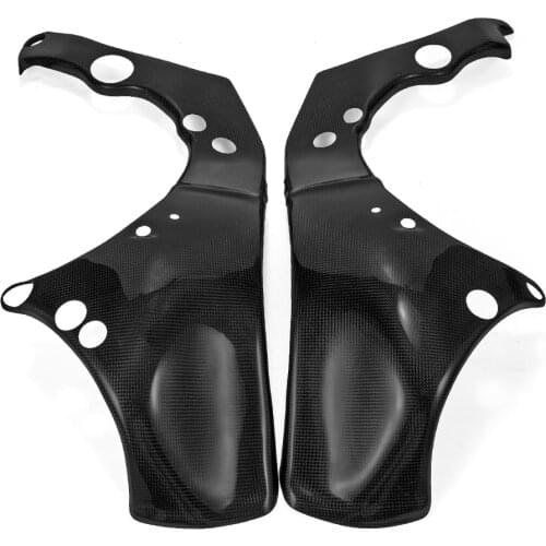 New Carbon Fiber Motorcycle Frame Covers Panels Protectors Guards 1 Pair For KAWASAKI ZX10R ZX 10R 2016 2017 2018 2019