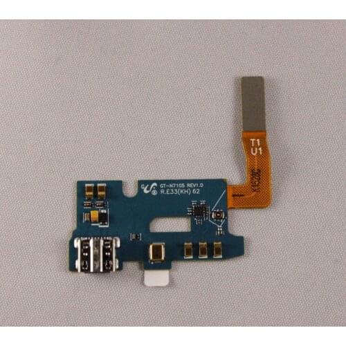 Genuine Charging Dock Port Connector Flex Cable Ribbon For Samsung Galaxy Note LTE N7105 10pcs/lot