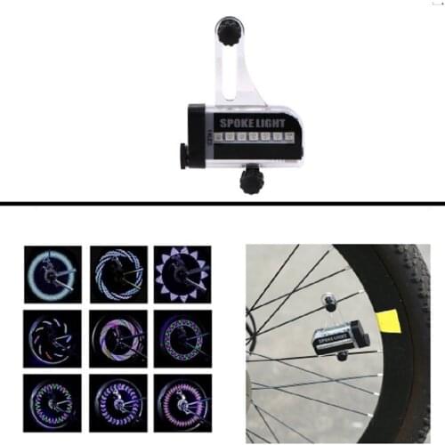 Professional Bike Bicycle Motorcycle 14 LED Wheel Light Lamp Waterproof IPX5 Mountain Bike Tire Tyre Light Cycling Accessories