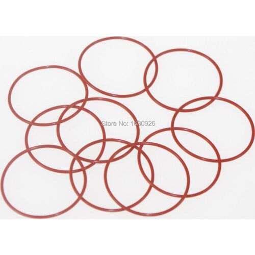 Free shipping QTY50 Silicone Rubber VMQ Outer Diameter 18mm Thickness 1.9mm Seal Rings O-Rings