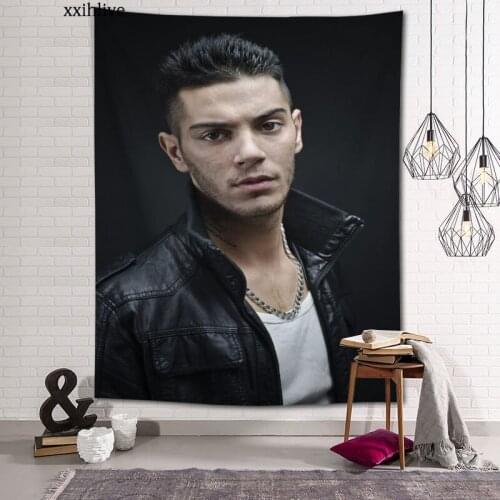 Custom Singer Emis Killa Hanging Fabric Background Wall Covering Home Decoration Blanket Tapestry Bedroom,Living Room Wall Decor