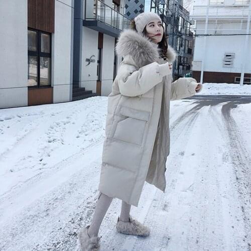 Down Jacket Women Winter Outerwear Coats Female Coat Long Casual Light Thick Warm Down Jacket Brand Women Y884