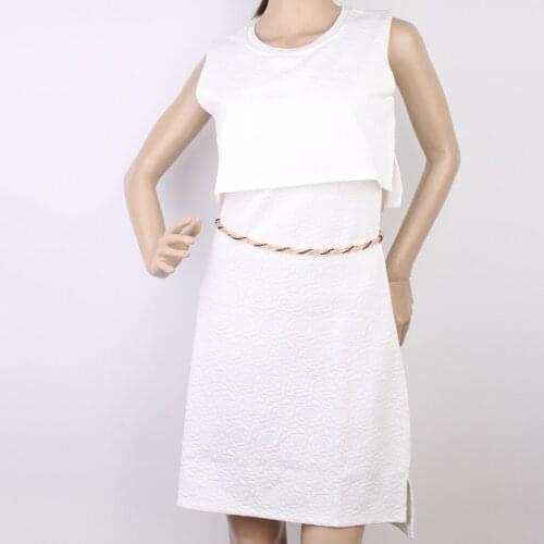 Women Lady Fashion Metal Waist Chain Rhinestone Thin Skinny Waist Belt Waistband