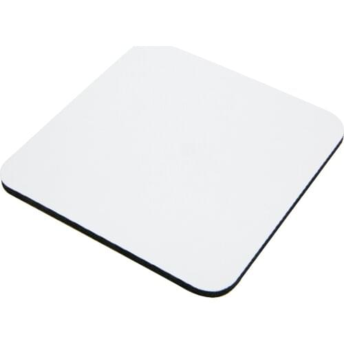 10Pcs Rubber Sublimation Coaster Blank Sublimation Coaster Board Sublimation Medium Density Fiberboard For Heat Press Tools