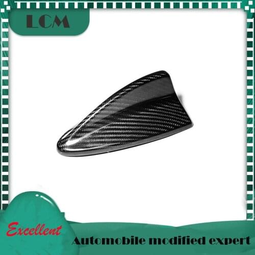 2009-2012 Add on Style For BMW 3 series E90 E92/M Series M3 E90 E9X Shark Fin Shape Carbon Fiber Antenna Cover