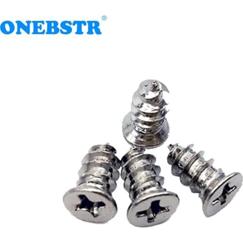 4Pcs/lot KA5X10 PC Case Cooling Fan Screw Hirao Self-tapping Screws 5x10KA Flat Head Power Fans Mount Screw