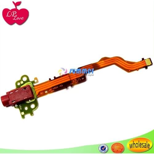 New Microphone jack A7 III cable MIC A7R III Microphone Flex For Sony ILCE-7M3 A7III A7M3 Camera Repair Parts