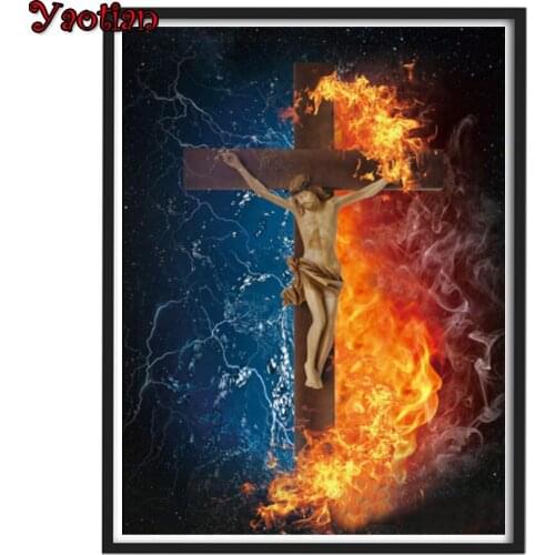 Diamond Painting Christian Jesus Religion Picture Of Rhinestones 5d Diy Diamond Embroidery Full Square Cross Stitch Home Decor