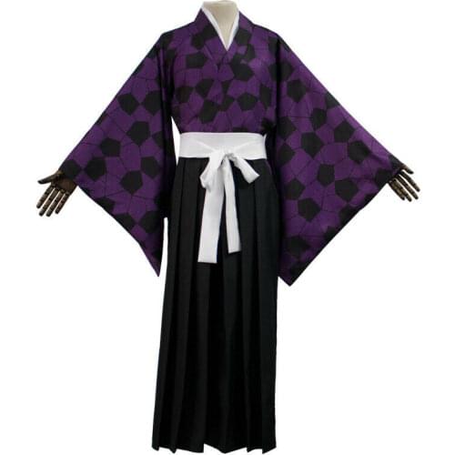 Anime Demon Slayer: Kimetsu no Yaiba Kokushibou Tsugikuni Michikatsu costume
