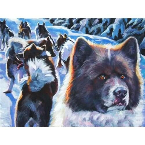 ARMYQZ Diamond Embroidery Bear Full Drill Handicraft 5D DIY Diamond Painting Animal Mosaic Snow Art Rhinestone Decor For Home