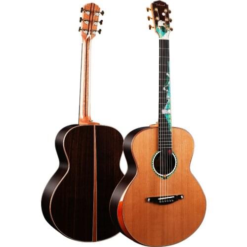 Dadarwood Great wall hand craft full solid wood acoutic guitar,acoustic electric guitars, Guitarra acustica