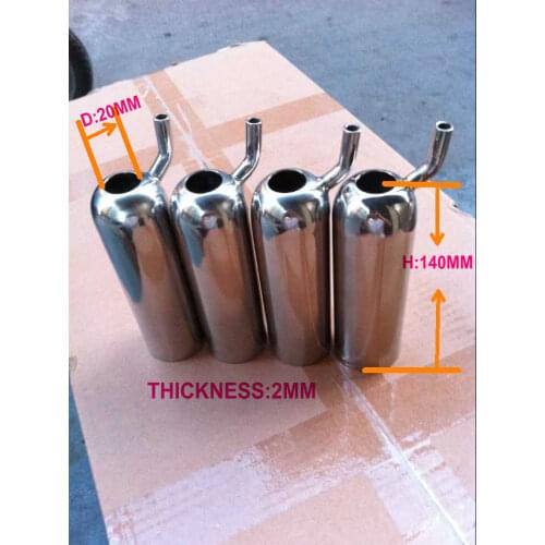 Milking Machine Parts 304 Stainless Steel Milking Shell 140mm*44mm*20mm
