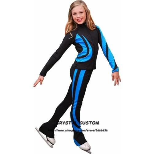 Figure Skating Suit For Children Beautiful New Brand Vogue Figure Skating Dress For Competition J2025