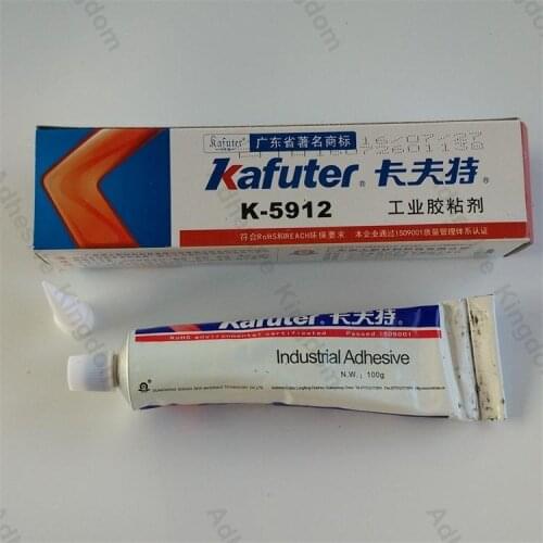Kafuter 100g K-5912 black RTV silicone rubber impact resistant sealant universal