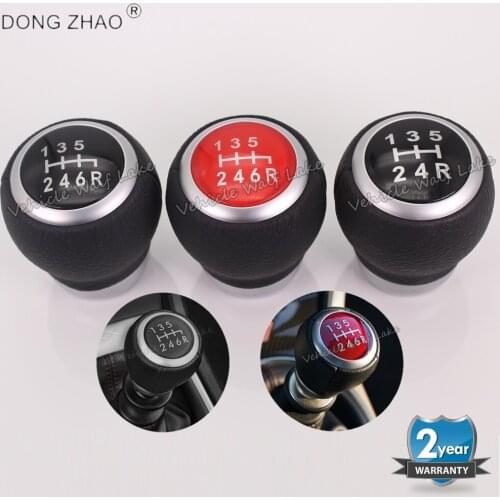 For Subaru Forester 2010 2011 2012 2013 2014 2015 2016 2017 2018 Manual 5/6 Speed Leather Car Gear Shift Knob Stick Handle Level
