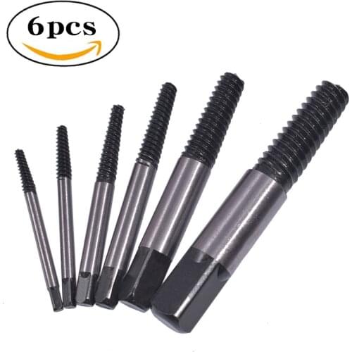 6PC Screw Extractor Set Screw Slippage Screwdriver