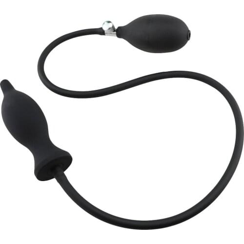 Dropping Huge Inflatable Anal Plug Silicone Expansion Dilator Anus Stimulate Sex Toys Masturbation Speculum Buttplug Toys