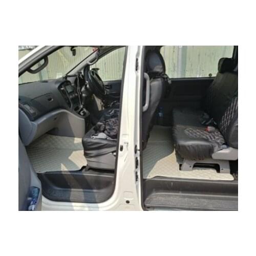 Custom full set car floor mats + trunk mat for Right Hand Drive Hyundai Grand Starex 12 seats 2019-2010 waterproof car carpets