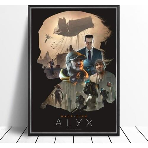 Half-Life: Alyx Video Game Canvas Poster Home Wall Painting Decoration (No Frame)
