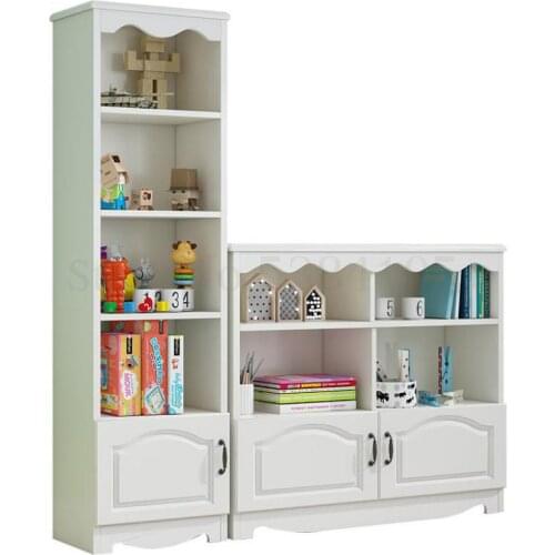 Childrens Bookshelves Simple Students Landed In European Bookshelves Small Compact Modern Household Economic White Shelves