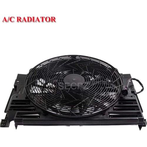 AC Radiator Condenser Cooling Pusher Fan 5 Blade For BMW X5 00-06 64546921381 TK-RCFSE53X5