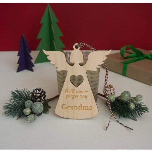 Christmas Bauble Custom Ornament Ball Wooden Ornament Ball with name and year Personalized 5 styles