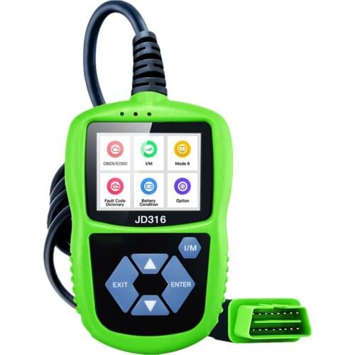 Automotive Engine Fault Code Reader Multi Sprachen Diagnosescan-werkzeug Portable Enhanced Mode Green Car Use Verbesserte Modus
