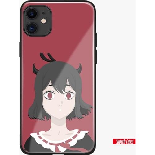 Secre Nero Swallowtail Black Clover soft silicone for iPhone 6 6s 7 8 Plus X Xr Xs 11 Pro Max glass phone case shell cover