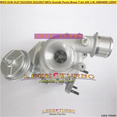 Turbo RHF3 VL36 VL37 55212916 For Alfa-Romeo MiTo For FIAT Grande Punto Bravo For Lancia Delta III T-Jet 16V 1.4L 120HP 55212917
