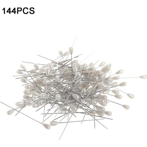 Extra Long Pearl Head Dressmaking Pins Wedding Corsage Florists Sewing DIY Tool
