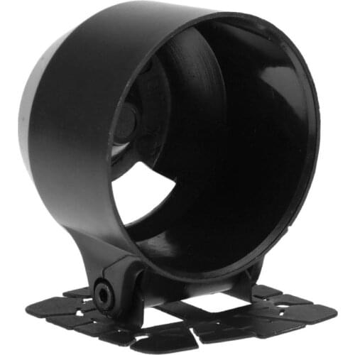 60mm ABS Racing Car Universal Dash Gauge Meter Cup Holder Mount Pod Black Kilometer Meter Display Instrument Accessories