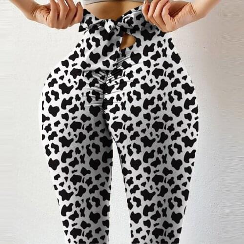 Push Up Leggings Women Leopard Printing Ealstic Waist Stretch Leggins Mujer Strethcy Gym Sexy Fitness Pants Pantalon Pour Femme