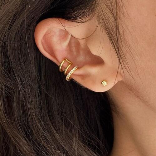 Womens Clip Earrings Fashion Jewelry Non Piercing Earring Gold Ear Clips For Women