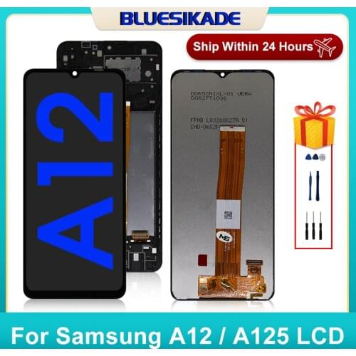 6.5" For Samsung Galaxy A12 LCD Display Touch Screen For Samsung SM-A125 LCD A125F/DSN Digitizer SM-A125F Replacement Parts