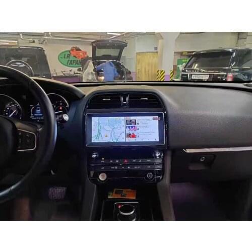 Android 10 Car Radio GPS DVD Player Multimedia For Jaguar XE XF XEL F-Pace 2016 - 2018 2019 Harman Head Unit Stereo Navigation