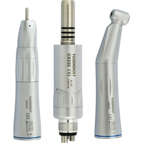 COXO Dental Inner Low Speed Handpiece Straight Contra Air Motor 4Hole YUSENDENT