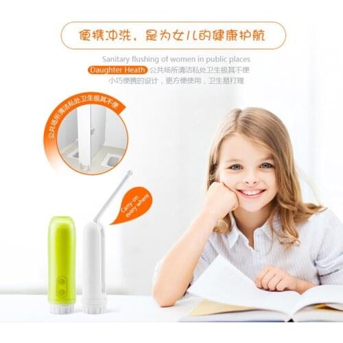 Women Handheld Travel Electric Portable Bidet USB Chargeable Washlet Anus Douche Handy Sprayer Feminine Hygiene Hygienic Shower