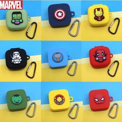 Cool Silicone Protective Earphone Case for Xiaomi Air 2 SE Cartoon Bluetooth Headphones Box For Xiaomi Earbuds Cover with Hook