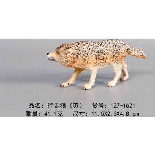 Simulation Shepherd,Wolf,Arctic Fox Hand Painted Animals Model Action Figurine Toys,PVC Collection Educational Toy For Kids