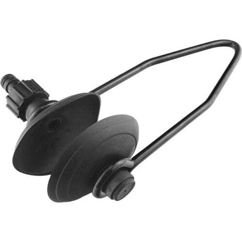 Marine Outboard Motor Flusher Engine Parts, Round Cup, Black