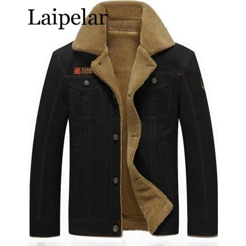 Laipelar Men Jacket Winter Military Bomber Jackets Coat Mens Black Bomber Jacket Male