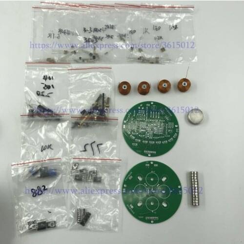 Analog circuit intelligent DIY magnetic levitation Kit Push type magnetic suspension simulation system
