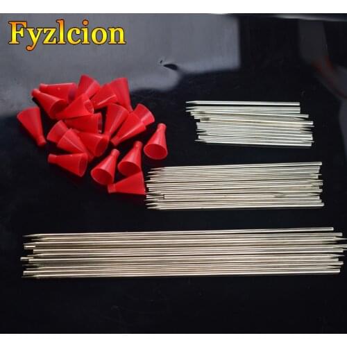 Blowguns 3-different-length METAL NEEDLE DARTS FUEL 45PCS(15S+15M+15L) FUEL DART FOR BLOWGUN .50 CALIBER