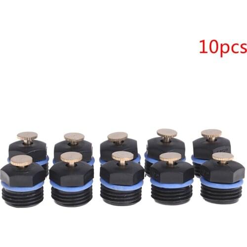 10pcs/lot 1/2 Inch DN15 Thread Garden Sprinklers Plastic Lawn Watering Sprinkler Heads