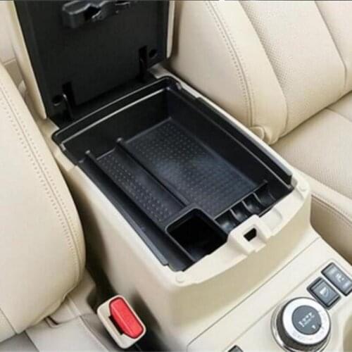 Yimaautotrims Auto Accessory Armrest Box Secondary Storage Pallet Tray Container Box Kit Fit For Qashqai J11 2014 - 2020 Plastic