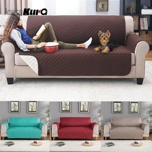 Quilted Four-Season Pet Sofa Cushion Couch Covers for Sofas Slip Covers Chair Covers Living Room