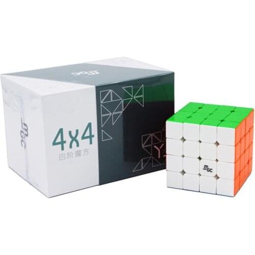 YongJun MGC 4X4 High-End Stickerless Magnetic Magic Cube YJ MGC 4 M 4x4 Puzzle Yongjun Magico Cubo Educational Toys for Children
