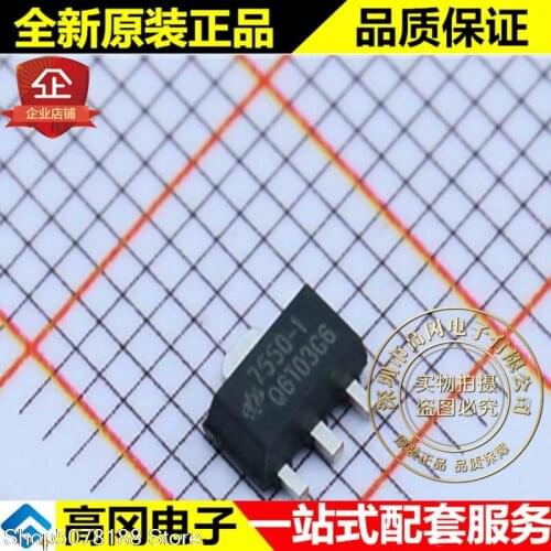 10pieces HT7550-1 7550-1 SOT89 100mA LDO