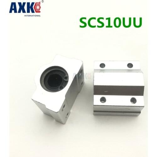 10pcs/lot Free Shipping Sc10uu Scs10uu 10mm Linear Ball Bearing Block Cnc Router