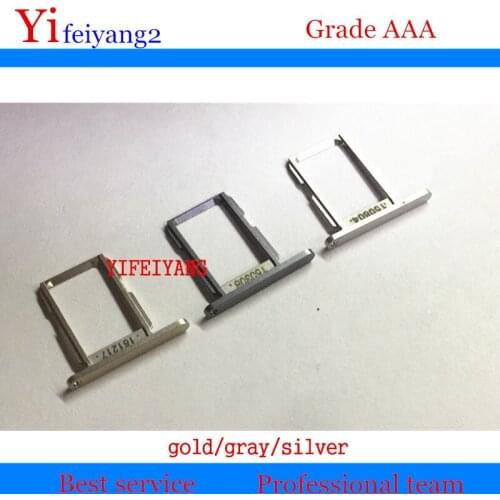 100pcs OEM Sim Tray Holder Double / Single SIM Card Tray Slot Holder For Samsung Galaxy s6 /s6 edge fast shipping